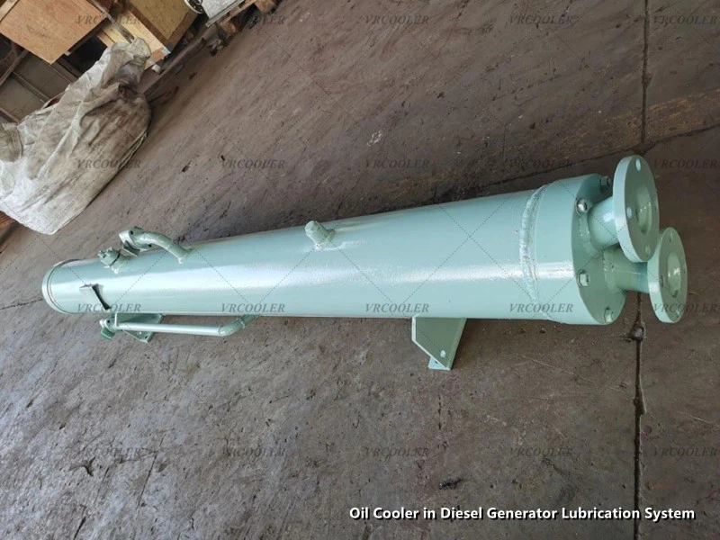 Oil Cooler in Diesel Generator Lubrication System Oil Cooler in Diesel Generator Lubrication System