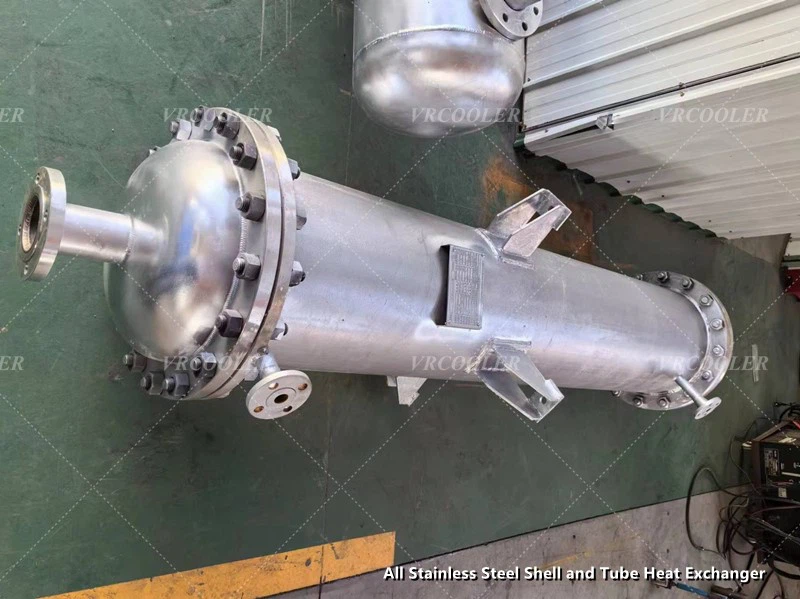 All Stainless Steel Shell and Tube Heat Exchanger 1 All Stainless Steel Shell and Tube Heat Exchanger 1
